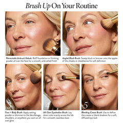 5PC Full Face Brush Set