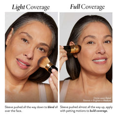 Retractable Airbrush Kabuki Brush