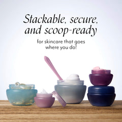 Spa To Go Reusable Travel Jar + Spatula Set